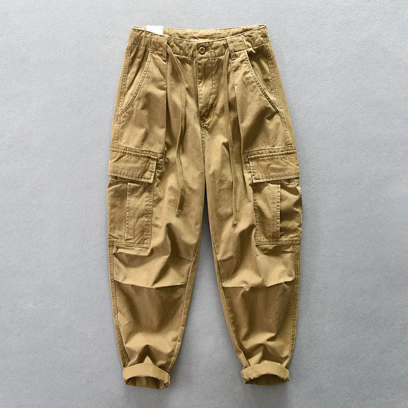 men tactical overalls trousers streetwear amikaji straight stretch baggy outdoor slacks multi pocket cargo joggers pants for man relaxed fit joggers