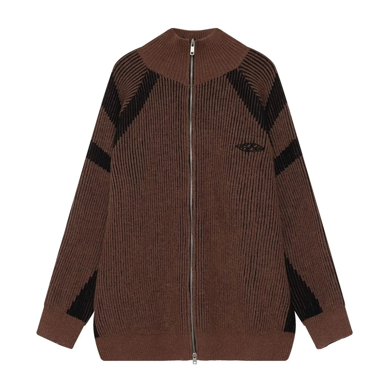 y2k flame knit sweater in soft cotton blend for fashion-forward fall wardrobes, ideal for men’s fashion and seasonal streetwe