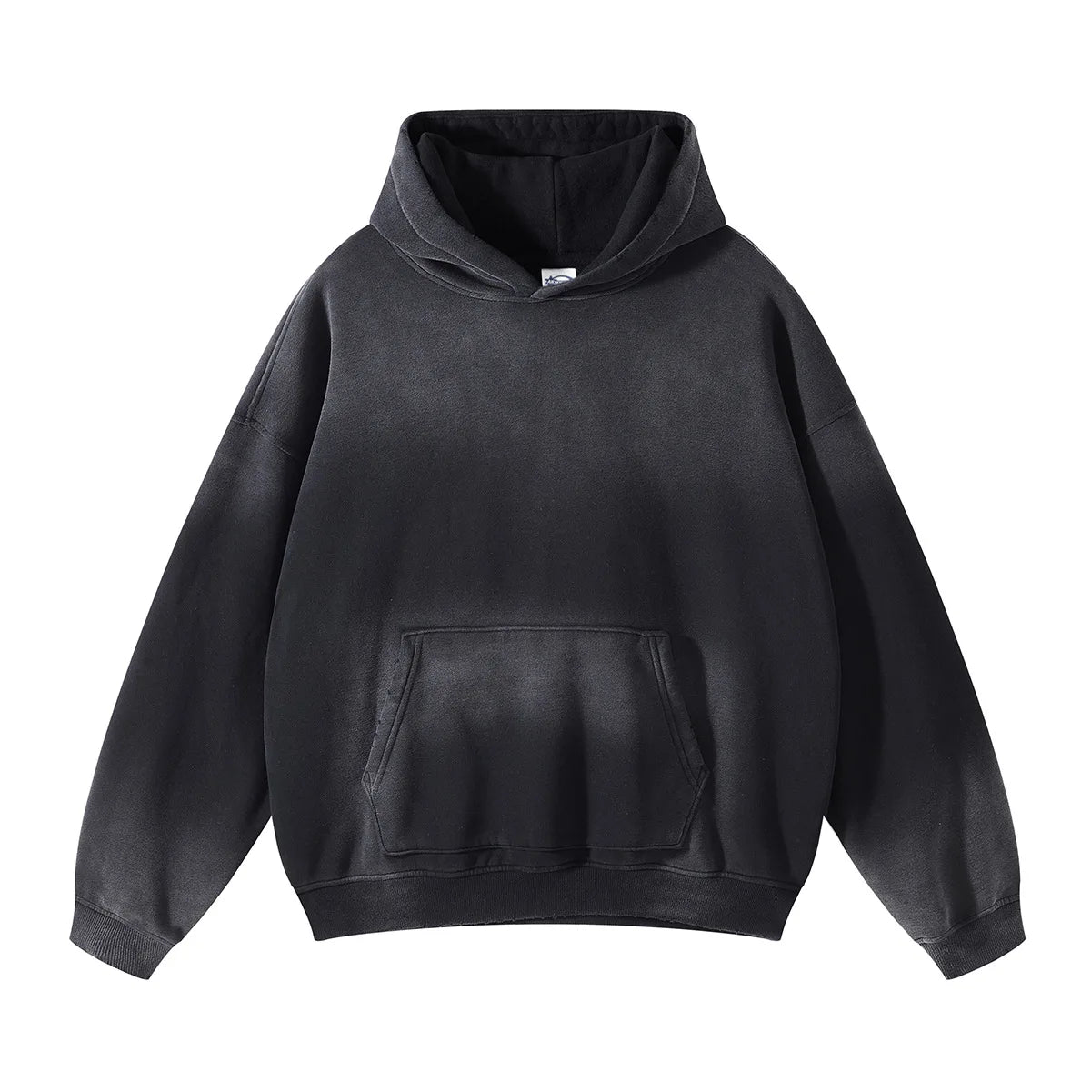 European And American High Street Solid Color Blank Plus Velvet Thicke