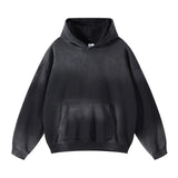 European And American High Street Solid Color Blank Plus Velvet Thicke