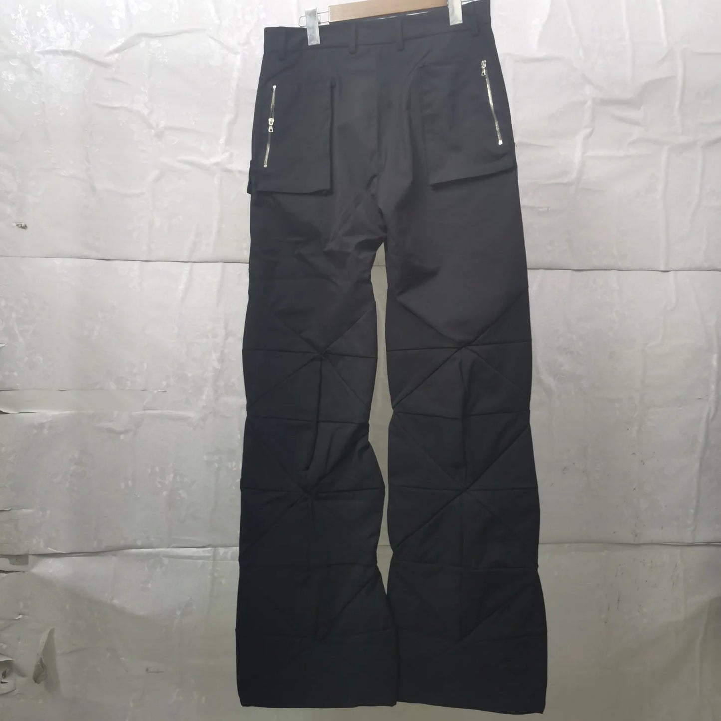 high new men 2023 cotton uncertain diamond factor comfortable cotton pockets parkour sweat casual pants sports cargo 386 unique cargo style 2255