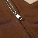 European American Casual Y2K Personalized Five-pointed Star Hoodie Trend Ins Retro Loose Y2k Zipper Sweatshirt for Men and Women