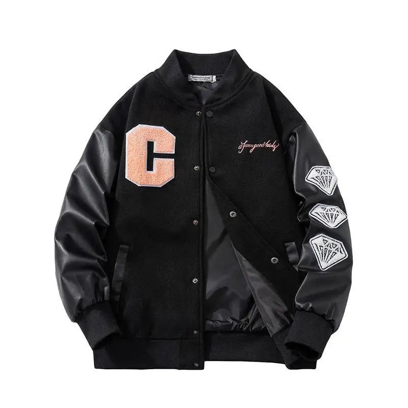 techwear bomber jacket, urban fashion, men's streetwear fashion, oversized urban jacket, high quality cold-weather coat