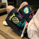 summer dopamine shorts thin summer american fashion brand loose casual sports basketball large size five point pants for men top techwear shorts