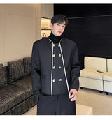 retro baseball outerwear, daily essential, men's streetwear fashion, trendy oversized fit, urban techwear design, modern hip 