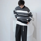 techwear street knit hoodie with oversized flame detail for urban fall winter outfits, street fashion menswear trend for seas