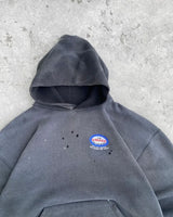 High Street Trendy Brand Retro Distressed Sweatshirt Men Y2K Harajuku