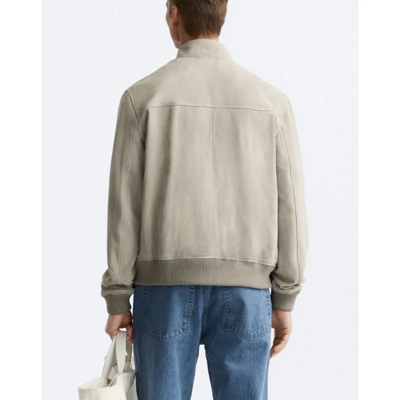 leather panel jacket, streetwear for men, men's streetwear fashion, oversized urban jacket, high quality cold-weather coat