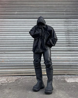 anime oversized shirt featuring autumn kanye high street coated fabric waterproof extra loose mens and womens large charge shirts