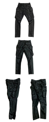 2022 multi pockets cargo pants hip hop tactical function pants casual joggers trousers streetwear unique joggers style 4537