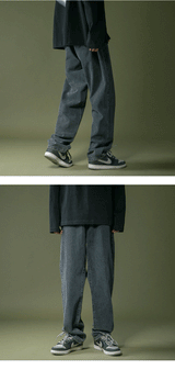 lappster men black baggy jeans streetwear 2023 harajuku casual straight pants male loose streetwear white graphic denim pants unique jeans style 2579