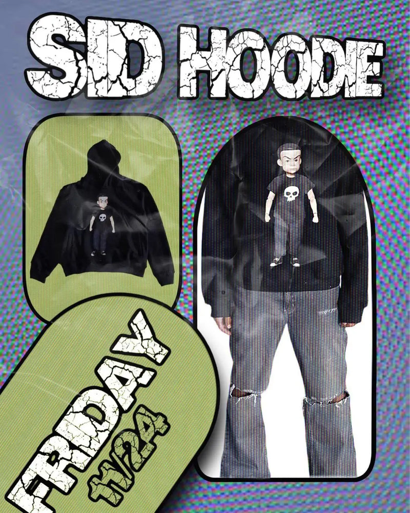 Glitchcore Fashion – Harajuku New Grunge Oversized Sweatshirt Trend Printing Hood – Streetwear Fashion for Men & Women