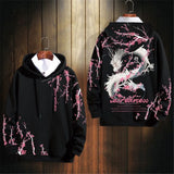 Fashion Hip Hop Dragon Hoodie Streetwear Men Casual Spring Autumn Clot