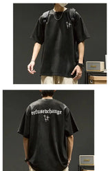 Trapwear Tribal flame – American Hip Hop Trend Men And Women Retro Personality Lette