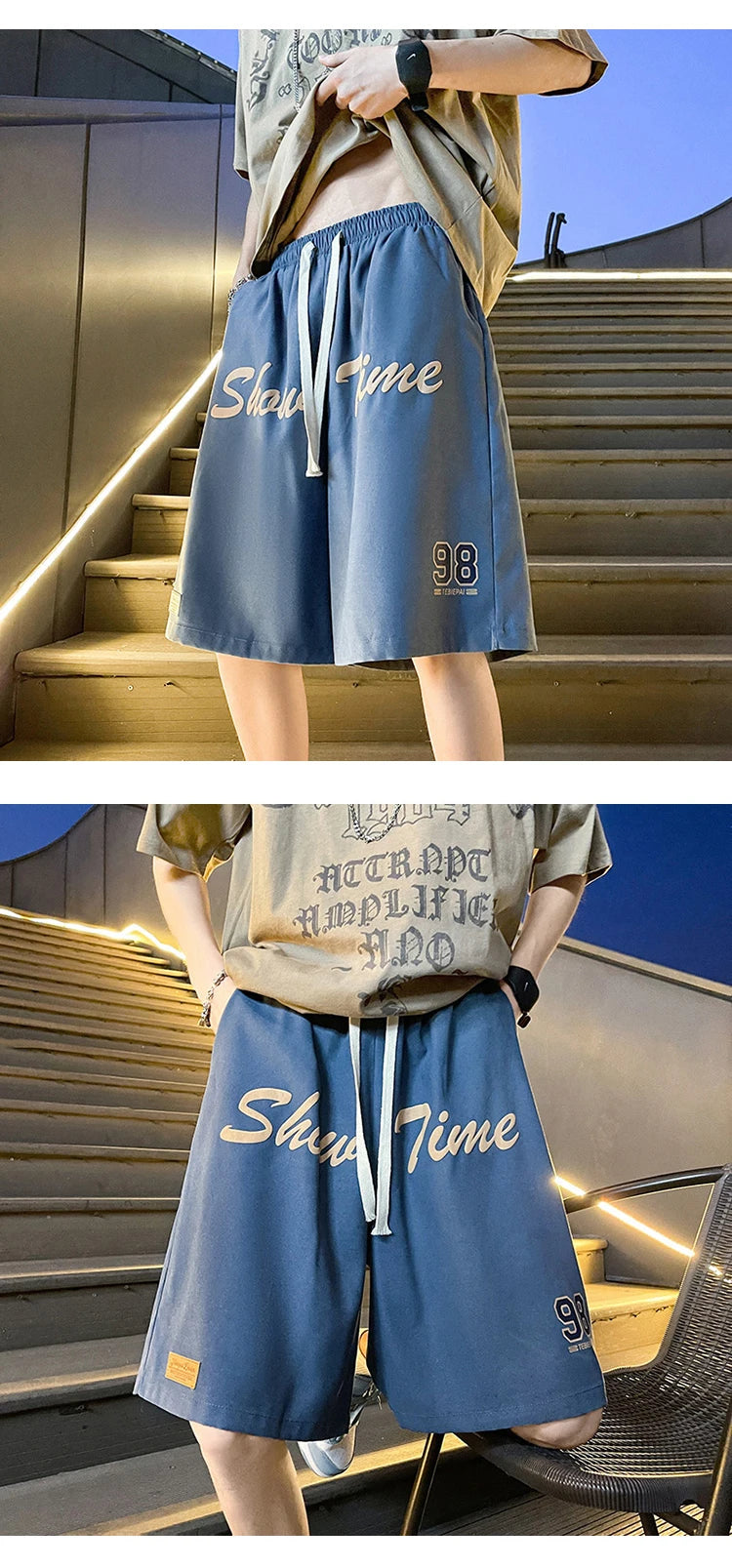 fashion basketball men shorts sports running gym pants summer casual man pants korean fashion mens clothing daily sweatpants unique joggers style 4287