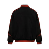 retro baseball varsity, layering staple, stylish modern outerwear, premium street look, trendsetting streetstyle