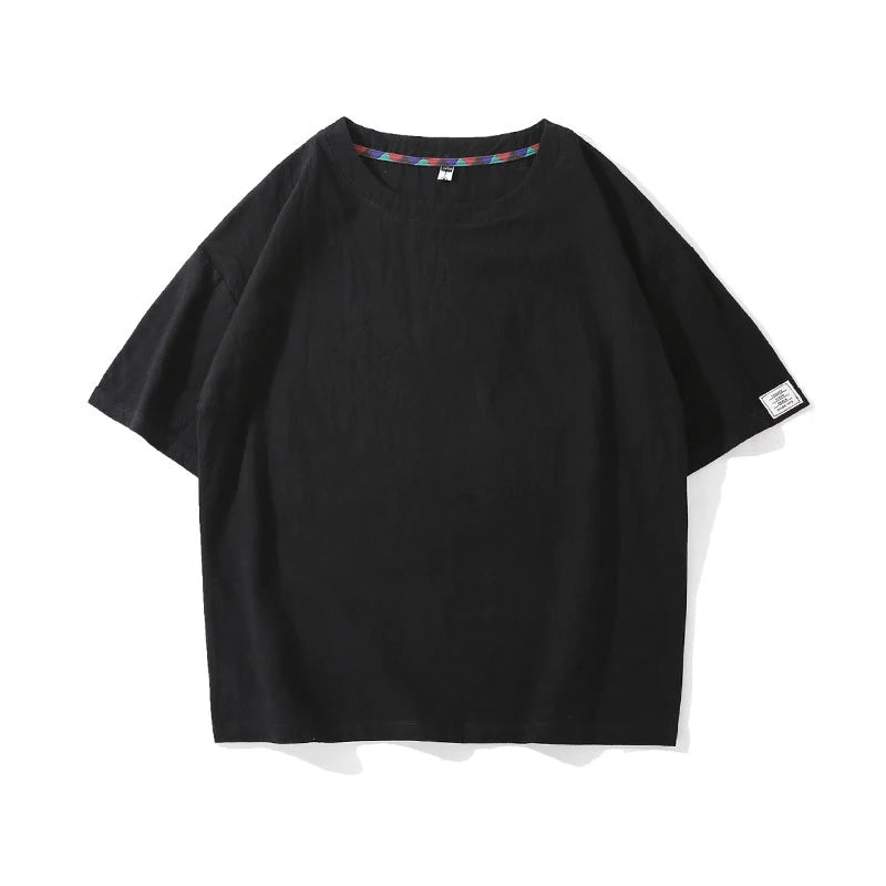 Anime Streetwear top – T Shirt Oversized Cotton Men Fashion Mens Summer Tshirts Ove