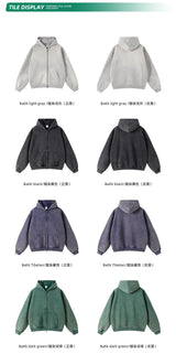 Batik Fleece Zippered Hoodie | Skatercore Style Hoodie