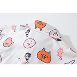 "Funny Face" Unisex Men Women Streetwear Graphic Shirt Daulet Apparel