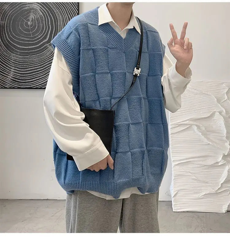oversized flame knit top, unisex streetwear inspired by 2025 fashion trends, mens fashion layer for modern streetwear collect