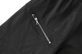 high street zipper pockets vibe style baggy drawstring summer shorts for men straight loose casual knee length pants oversized unique shorts style 4635