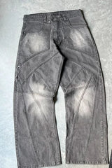new retro baggy jeans women hip hop goth tie dye ripped denim jeans men y2k streetwear harajuku straight high waisted pants unique jeans style 644