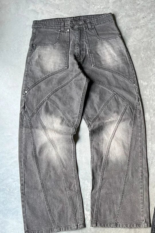 new retro baggy jeans women hip hop goth tie dye ripped denim jeans men y2k streetwear harajuku straight high waisted pants unique jeans style 644