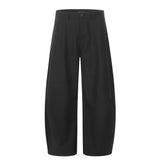 men women american streetwear fashion loose casual vibe hip hop cleanfit wide leg suit pant boyfriend harem pants trousers unique default style 2076
