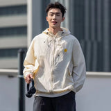 grunge street bomber, modern fit for men, oversized fit