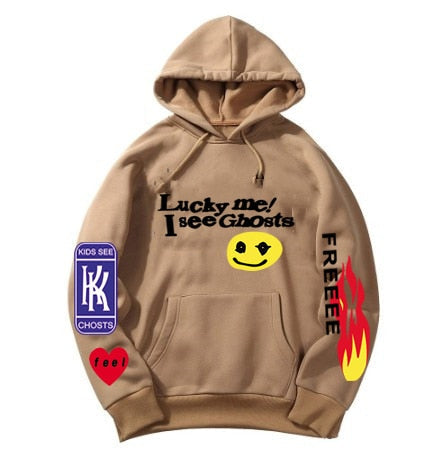 "Lucky You" Graphic Unisex Streetwear Vintage Women Men Y2K Hoodie