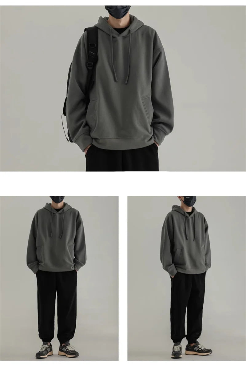Gothic darkwear hoodie with skull and bones design