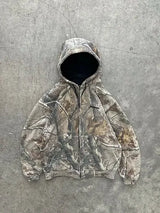 New High Street Hip Hop Oversized Camo Hoodies Y2K Retro Hoodie Men Pr