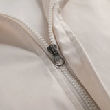 Leather Panel Streetwear Jacket Daily Fit Staple