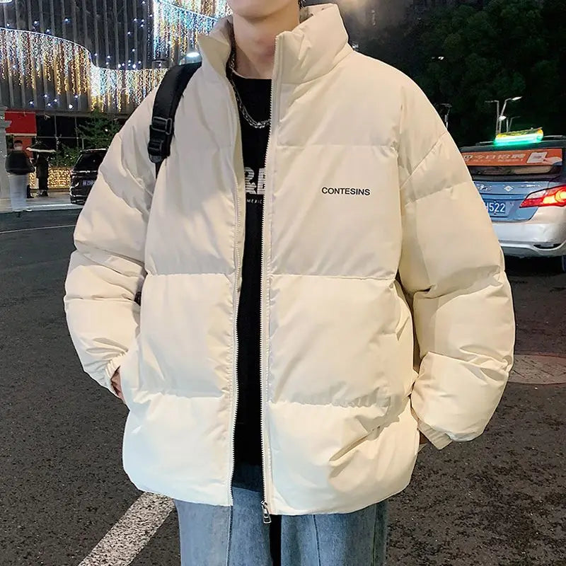 Autumn And Winter Thickened Cotton Coat Students 2024 New Down Cotton