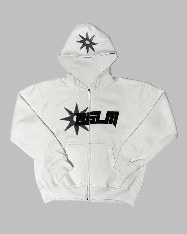 Y2k Long Sleeved Pullover Hoodie With Cartoon Print Pattern Tops Streetwear Vintage Hoodie School Outfit