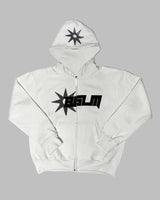Y2k Long Sleeved Pullover Hoodie With Cartoon Print Pattern Tops Streetwear Vintage Hoodie School Outfit Punk High Street Ootd