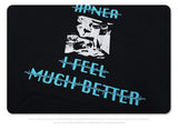 Rapper-style hoodie with bold graffiti hip-hop elements