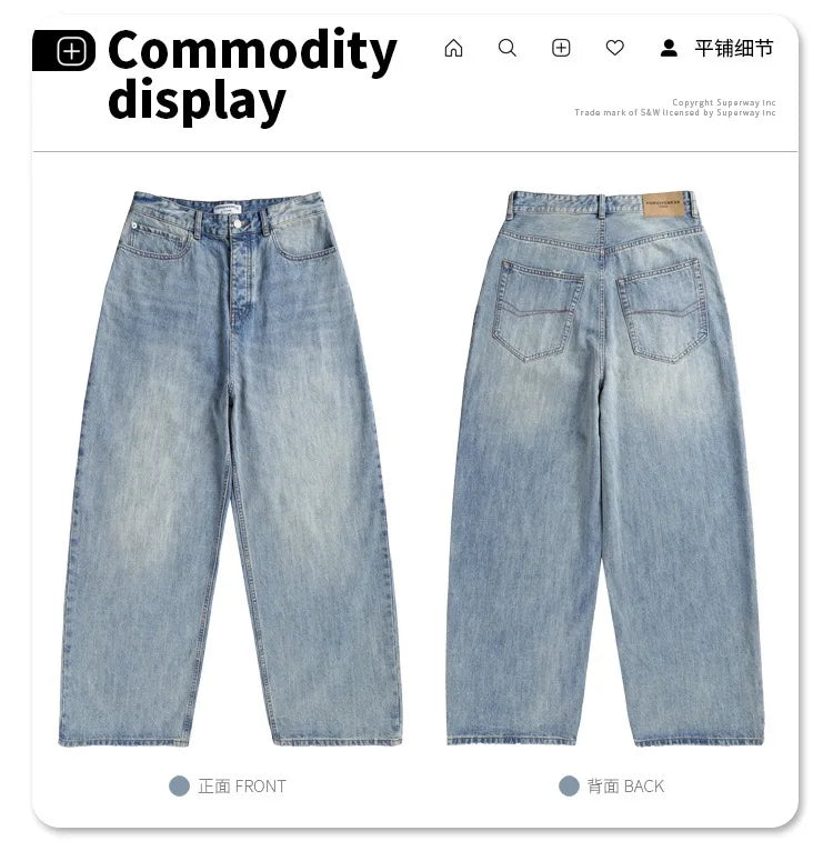 Wash old jeans
