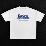 Skatercore Chrome logo – Harajuku Super Large T Shirt New Gothic Fashion Cat House Wa