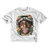 Harajuku Graphic tee – Retro Anime Portrait Print Fashion Short Sleeved Tops Men Y2