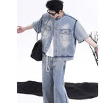 techwear zip bomber, urban fashion, for men, fall streetwear outfit, oversized style, layered fashion, modern aesthetic, graphic detail