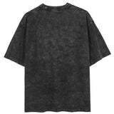 Sadcore Graphic tee – Vintage Men Tshirt Streetwear Hip Hop Portrait Robot Dinosau