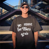 Sadcore Crying angel – Frog Drift Ye Must Be Born Again Kanye Streetwear Foaming Pr