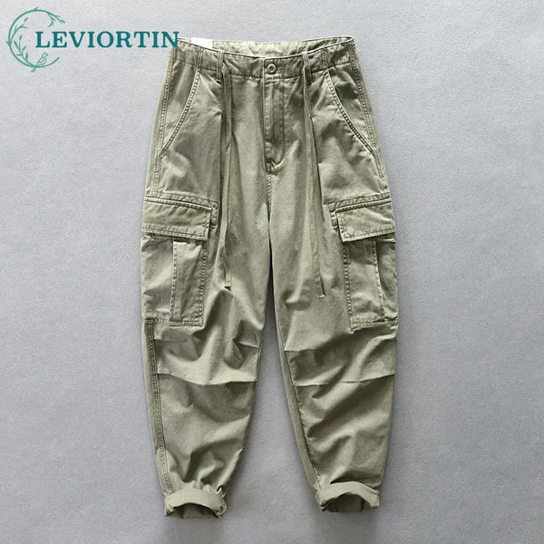 men tactical overalls trousers streetwear amikaji straight stretch baggy outdoor slacks multi pocket cargo joggers pants for man streetwear sweatpants