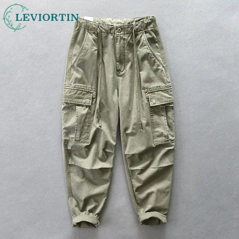 men tactical overalls trousers streetwear amikaji straight stretch baggy outdoor slacks multi pocket cargo joggers pants for man streetwear sweatpants