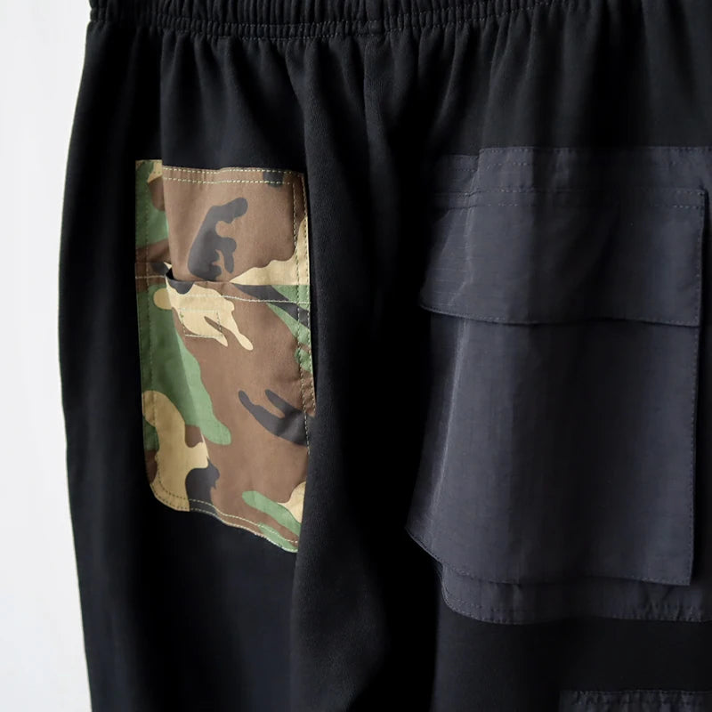 urban streetwear cactus jack cargo joggers pants harajuku hip hop multi pocket loose casual cargo sweatpants men baggy unique joggers style 5058