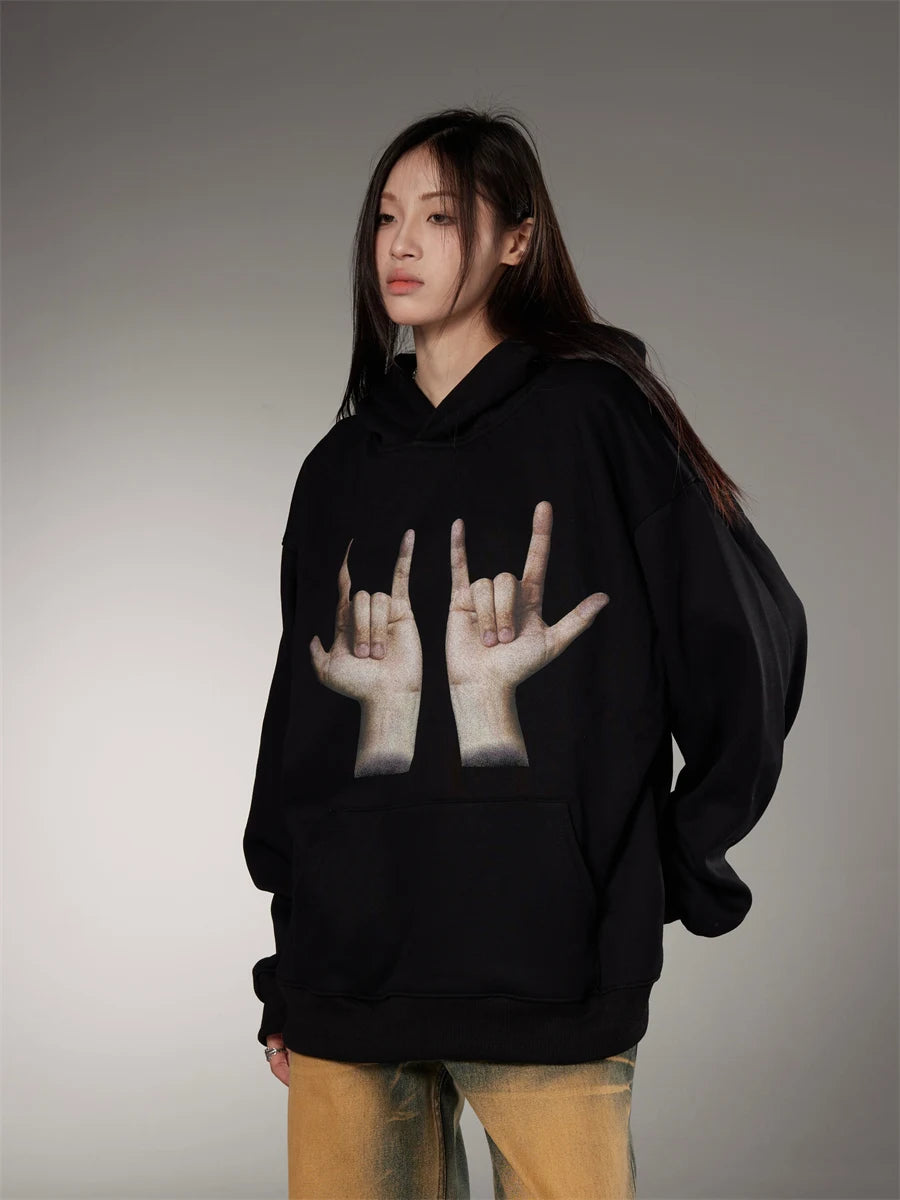 Y2K vintage anime featuring mens hip hop sweatshirt hoodie hand printed harajuku skateboard streetwear hooded pullover unisex casual autumn winter hoodies