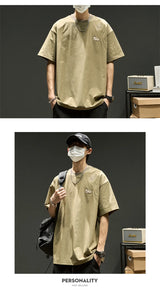 Trapwear Crying character – Summer Mens Embroidered Short Sleeve T Shirts 2024 New Oversized
