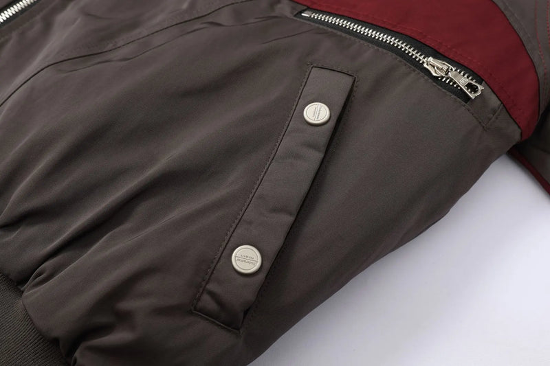 casual layering jacket featuring new high 2023 luxury men under my car multi zipper pockets bomber coats jackets down coats cotton outdoor warm spring 348 design – premium quality jacket for men