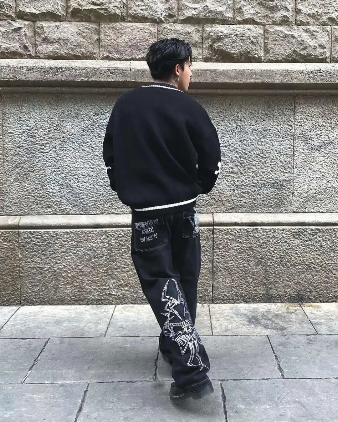 harajuku casual y2k shorts simplicity vintage baggy black jeans 2024 new denim short pants women sweatpants men clothing unique joggers style 4167